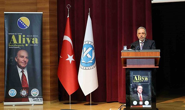 Talas Belediyesi'nden 'Bilge Kral' Aliya İzzetbegoviç'e anlamlı anma