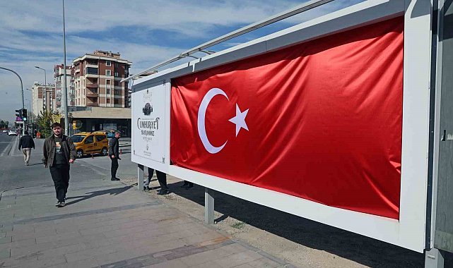 Talas Belediyesi'nden Cumhuriyet Bayramına özel konsept