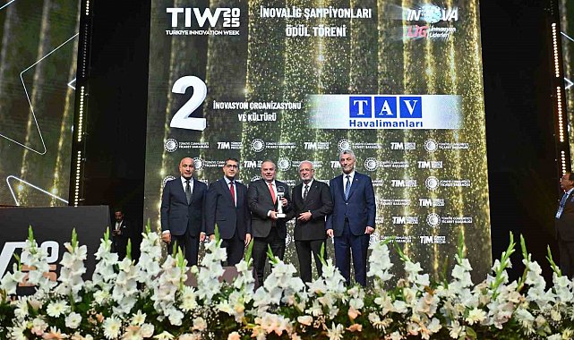 TAV Havalimanları, İnovaLİG'de ödüle layık görüldü