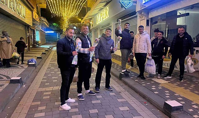 Tavşanlı'nın kalbinde romantizm rüzgarları esti