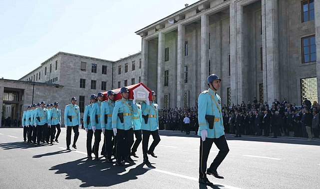 TBMM'de Ökkeş Şendiller için tören düzenlendi
