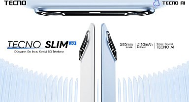 TECNO'nun ince ve kavisli ekranlı 5G telefonu Türkiye'de satışta
