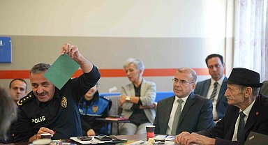 Tekirdağ Emniyeti'nden Aydoğdu'da huzur toplantısı
