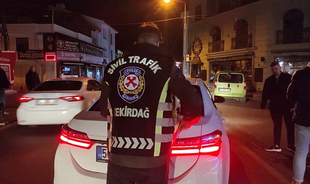 Tekirdağ'da sivil polisi vale sanan alkollü sürücü yakalandı