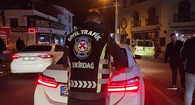 Tekirdağ'da sivil polisi vale sanan alkollü sürücü yakalandı