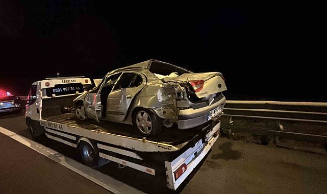 TEM Otoyolu'nda feci kaza: 1'i ağır 3 yaralı