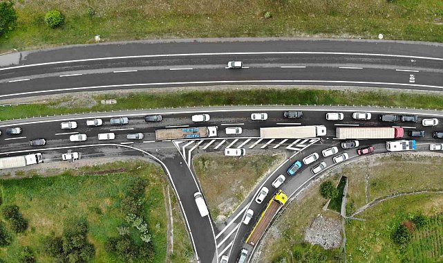 TEM'in Bolu'dan Karabük'e geçişi 18 gün ulaşıma kapalı