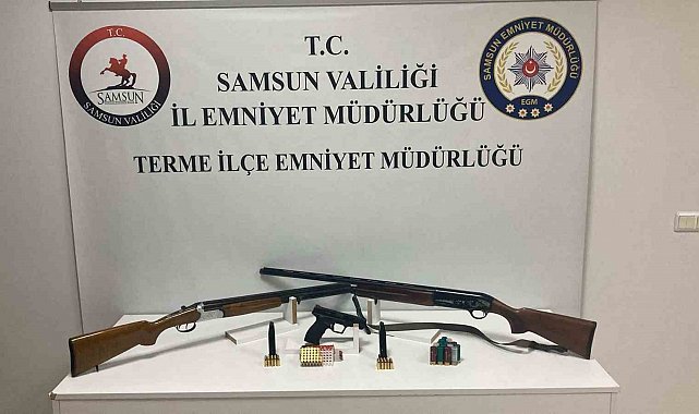 Terme'de geniş kapsamlı asayiş uygulaması