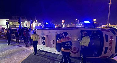 Tokat'ta ambulans ile cip çarpıştı: 3 yaralı