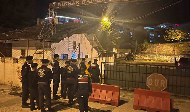 Tokat'ta jandarmadan hırsızlara suçüstü