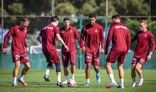 Trabzonspor, Galatasaray maçının hazırlıklarına başladı