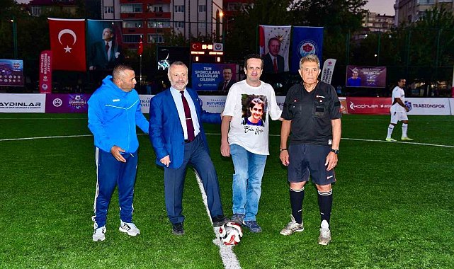 Trabzonspor'un efsaneleri Emir Yuşa için sahaya çıktı