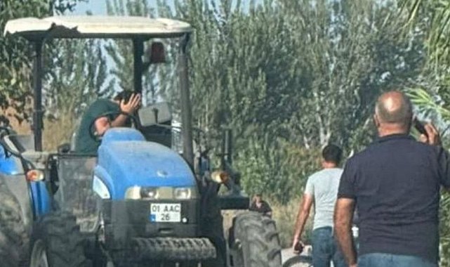 Traktöre arkadan çarpan motosiklet sürücüsü hayatını kaybetti