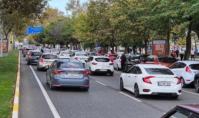 Trakya'da trafiğe kayıtlı araç sayısı artıyor