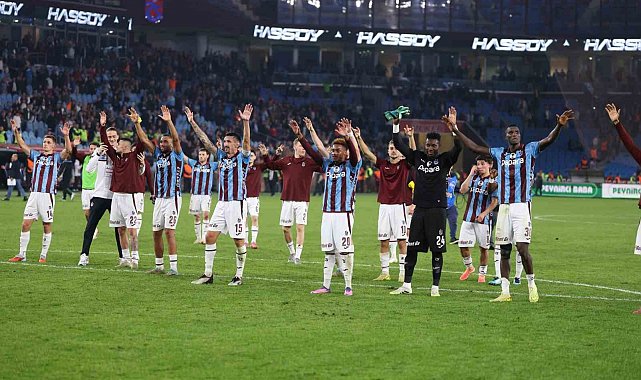 Trendyol Süper Lig: Trabzonspor: 2 - Eyüpspor: 0