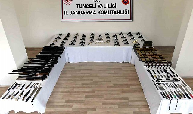 Tunceli merkezli 31 ilde silah kaçakçılarına operasyon: 60 gözaltı
