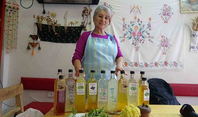 Tunceli'nin dağlarından gelen şifa: Her bitkiden sirke yapıyor