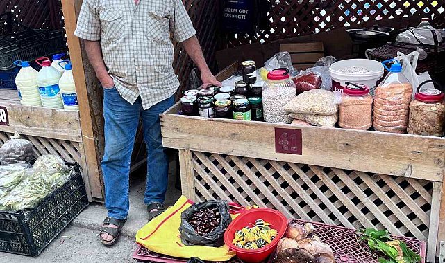 Türkeli'de kestane ve fesleğen mantarı tezgahlarda