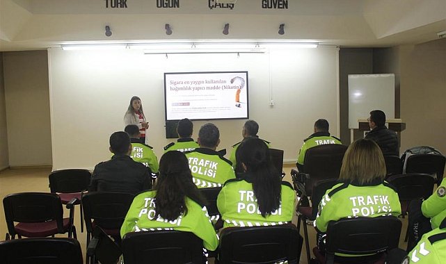 Tütün ve tütün ürünlerinin zararları anlatıldı