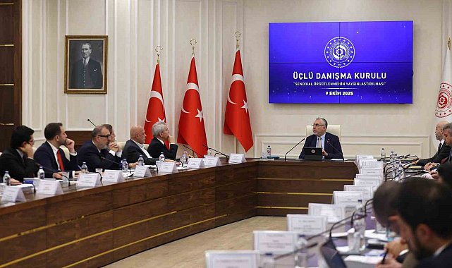 Üçlü Danışma Kurulu, "Sendikal Örgütlenmenin Yaygınlaştırılması" gündemiyle toplandı