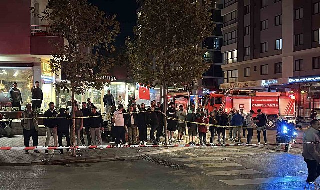Ümraniye'de nalbur dükkanında çıkan yangın korkuttu