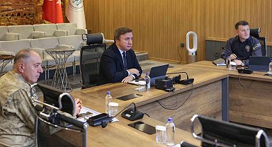 Vali Aydoğdu, İçişleri Bakanı Yerlikaya'nın başkanlığındaki VKS toplantısına katıldı