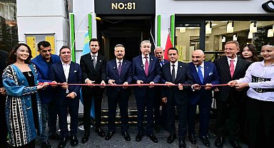 Vali Hüseyin Aksoy, Kazakistan Fahri Konsolosluğu'nun açılış programına katıldı