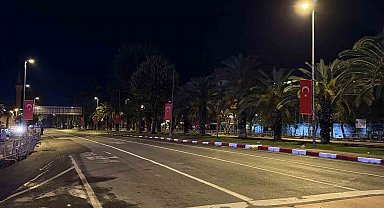 Vatan Caddesi Cumhuriyet Bayramı kutlamaları öncesi trafiğe kapatıldı