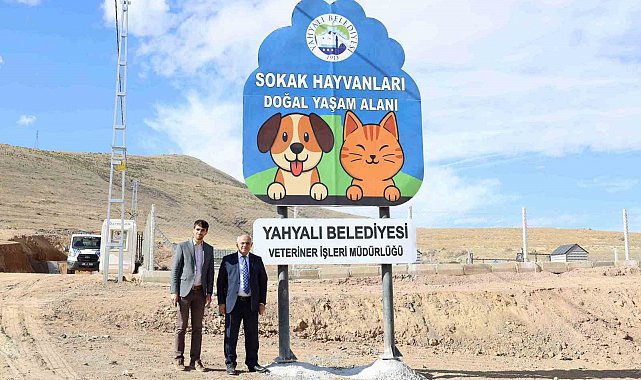 Yahyalı Belediyesi sokak hayvanlarına modern yaşam alanı kazandırdı