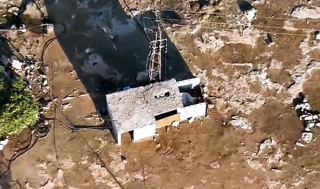 Yer altındaki 3 kaçak trafo yapay zeka entegre edilmiş dronla tespit edildi