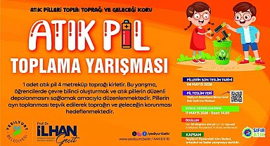 Yeşilyurt'ta çocuklar çevre için geri dönüşümde yarışıyor