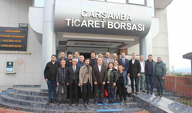 Yılmaz: "Çarşamba'nın ekonomik potansiyelini artırmak için iş birliğine hazırız"