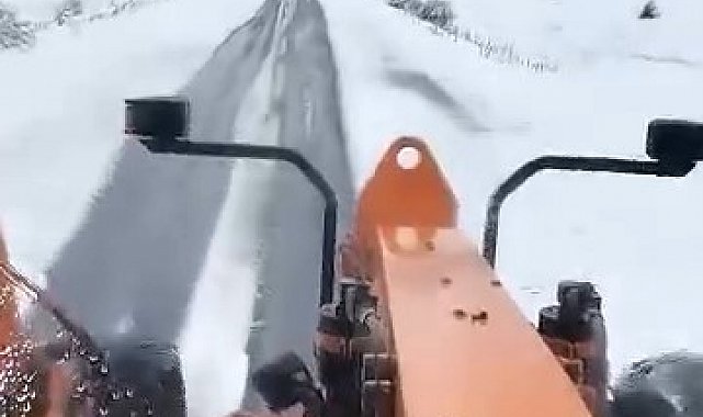 Yozgat'ta mevsimin ilk kar yağışı gerçekleşti