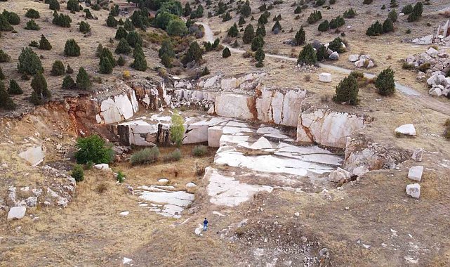 Yozgat'ta milyonlarca metreküp mermer işletmecisini bekliyor