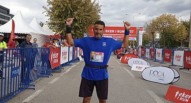 Yunusemreli maratoncudan Uludağ'da gümüş madalya