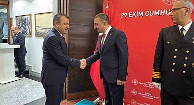 Zonguldak'ta 29 Ekim Cumhuriyet Bayramı tebrikat töreni gerçekleştirildi