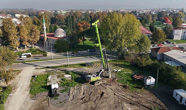 1 milyon kitaplı Şehir Kütüphanesi için ilk kazma vuruldu