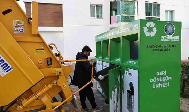 15 sitede ayrıştırılan atıklar geri dönüşüme entegre ediliyor