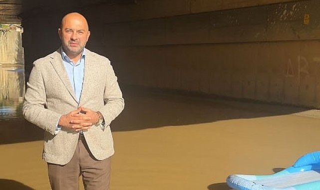 20 ay sonra aynı noktada su baskını yaşandı: Bu kez AK Parti'den CHP'li Belediye Başkanı Köse'ye 'alt geçit' eleştirisi geldi