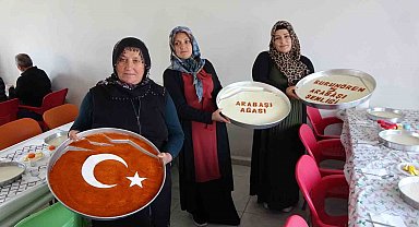 250 tepsi hamur döküldü, 5 kazan arabaşı çorbası birlik beraberlik için kaynadı