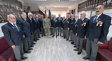 3. Ordu Komutanı Korgeneral Altuğ'dan Muharip Gaziler Derneği'ne ziyaret