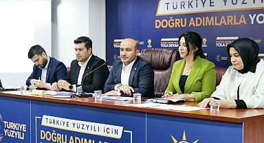 '3 Kademe İlçe Başkanları ve İlçe Koordinatörleri Birim Toplantısı' gerçekleştirdi