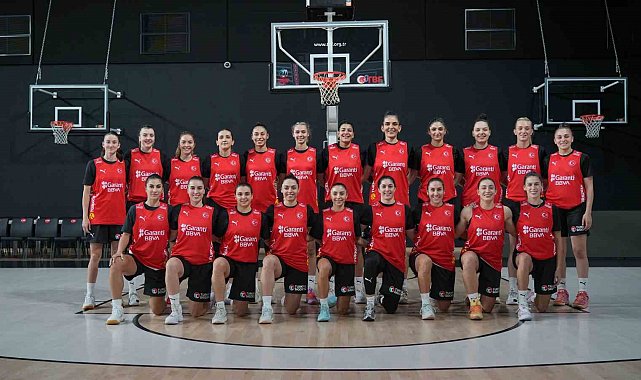 A Milli Kadın Basketbol Takımı, hazırlık kampı için toplandı