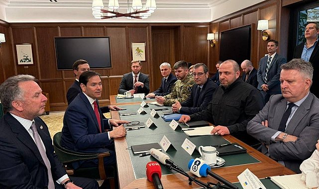 ABD Dışişleri Bakanı Rubio: "Barış görüşmeleri, Ukrayna'yı bağımsız, egemen ve müreffeh konuma getirecek bir yol olacak"