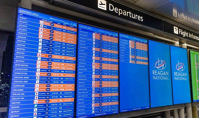 ABD hükümetinin kapalı kalması nedeniyle bin 700'den fazla uçuş iptal edildi