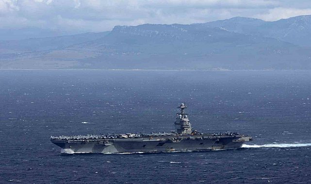 ABD uçak gemisi saldırı grubu Karayipler'e ulaştı