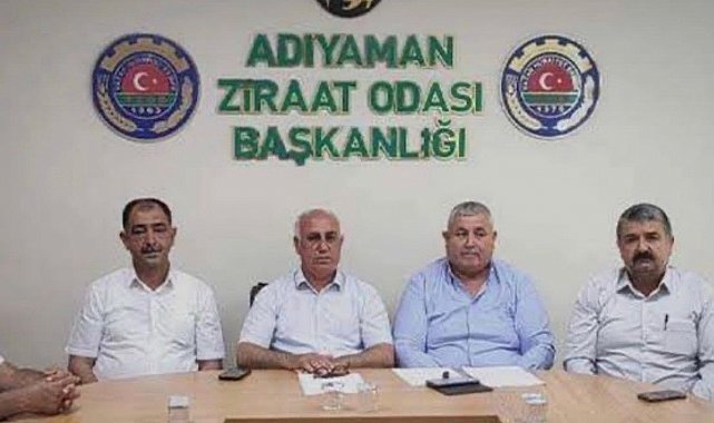 Adıyaman'ın tarım sorunu Cumhurbaşkanına iletildi