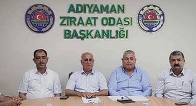 Adıyaman'ın tarım sorunu Cumhurbaşkanına iletildi