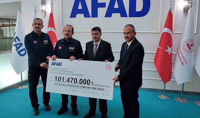 AFAD Başkanı Pehlivan: "Toplamda 102 bin 600 ton malzeme Gazze'ye ulaştırılmak üzere ülkemizden yola çıkartıldı"
