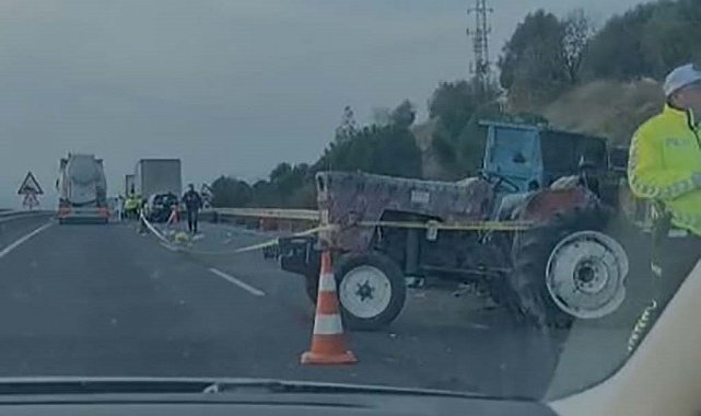 Akhisar'da zincirleme kaza: 1 ölü, 8 yaralı